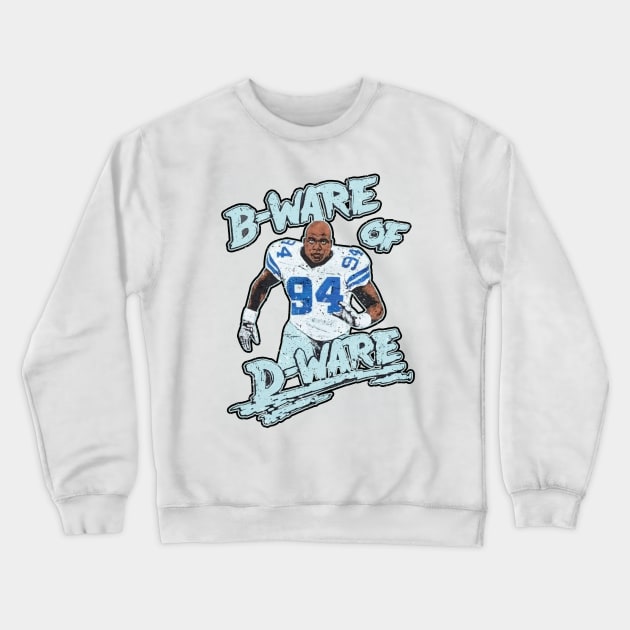 B WARE of D WARE DEMARCUS Crewneck Sweatshirt by glaucomaegford